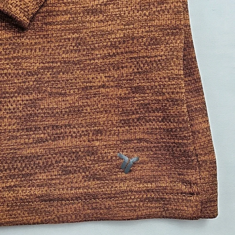 Old Navy Boy's Go-Dry Long-Sleeve Size XXL Active T-Shirt Brown